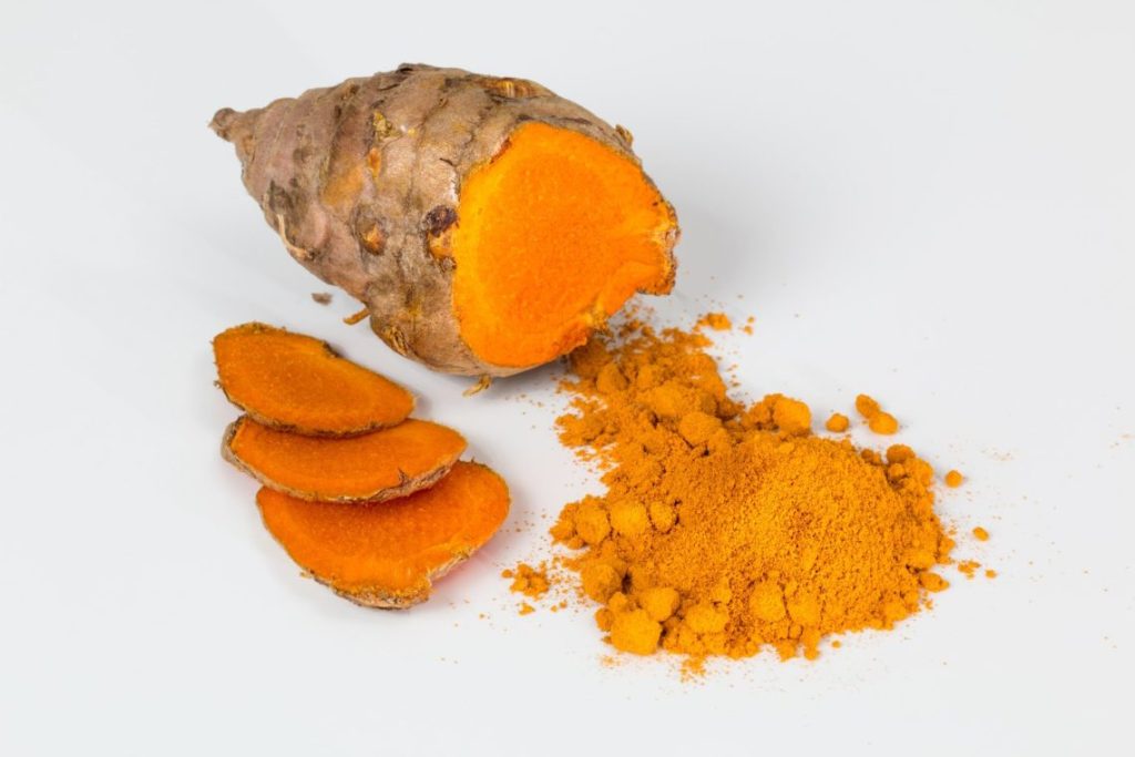 Curcuma non écrasé