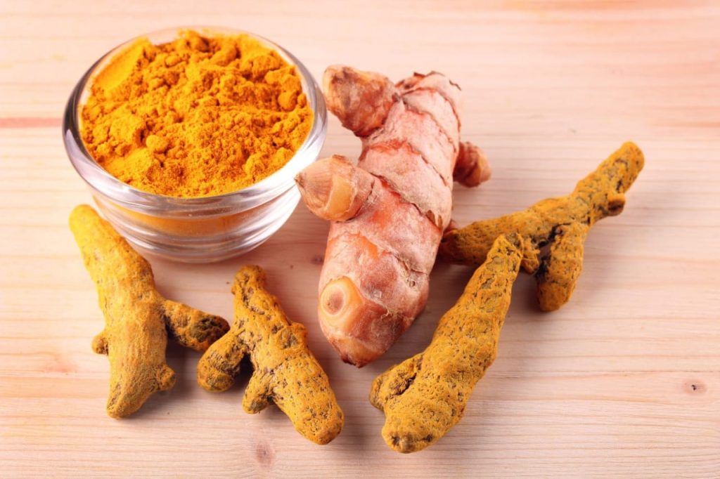 Curcuma non écrasé