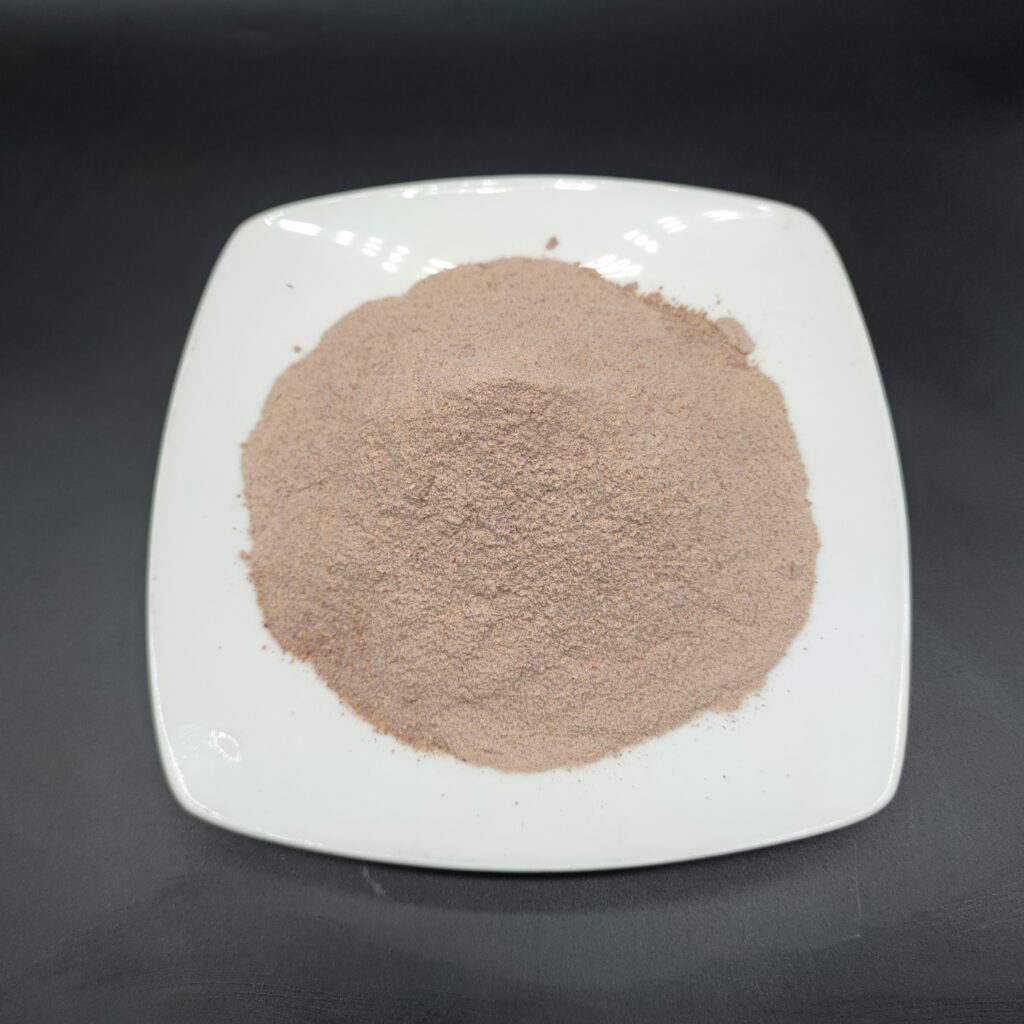 Oignon rouge moulu